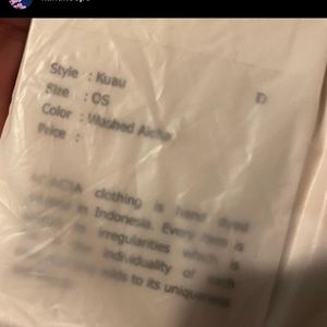 Acacia Kuau Washed Aloha Pareo NWT